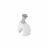 Volteck Round Cable Clips 5mm - Pack of 20 Pieces White